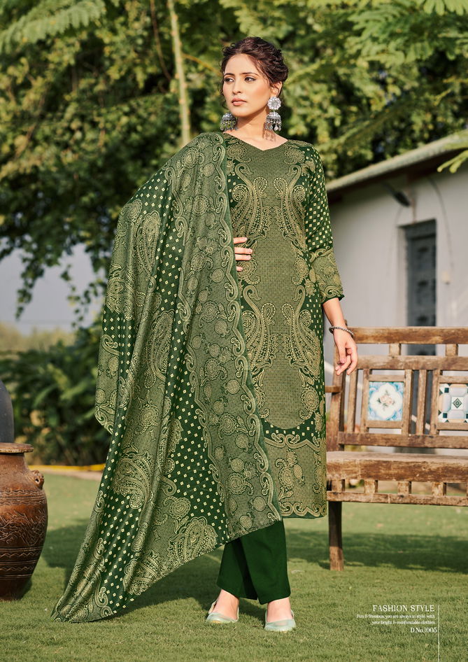 Saniya By Roli Moli Printed Pashmina Readymade Dress Wholesale Price In Surat
